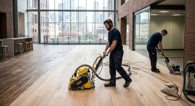 Commercial Hardwood Service in Rome, OH