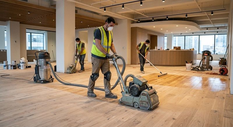 Commercial Hardwood Service in Rome, OH