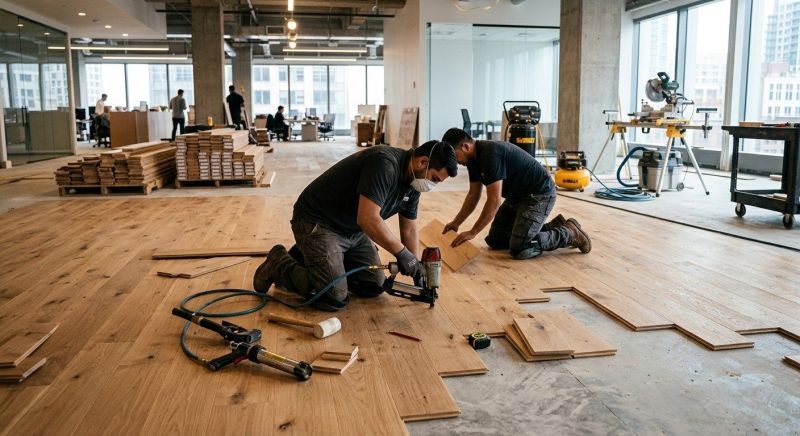 Commercial Hardwood Service in Rootstown, OH