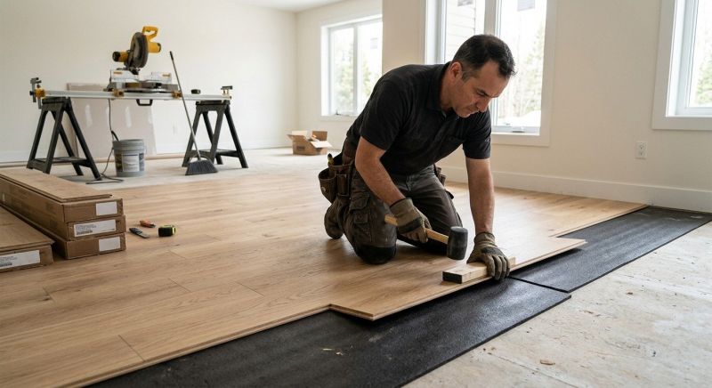 Engineered Wood Installation in Warren, OH