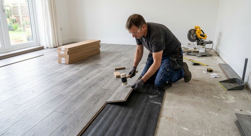 Laminate Floor Installation in Warren, OH