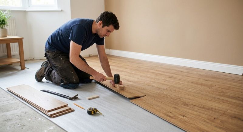 Laminate Floor Installation in Middlefield, OH