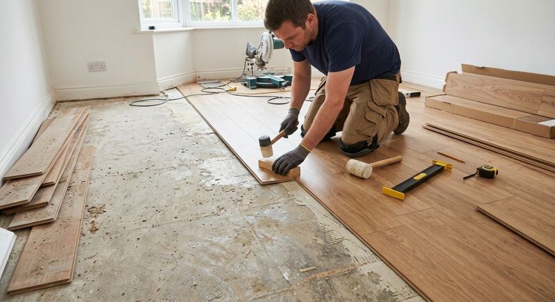 Laminate Floor Replacement in Warren, OH