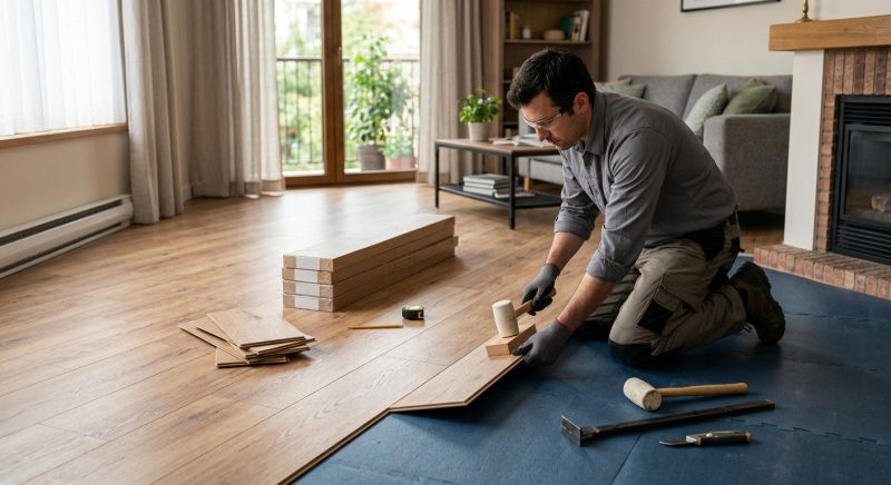 Laminate Floor Replacement in North Benton, OH