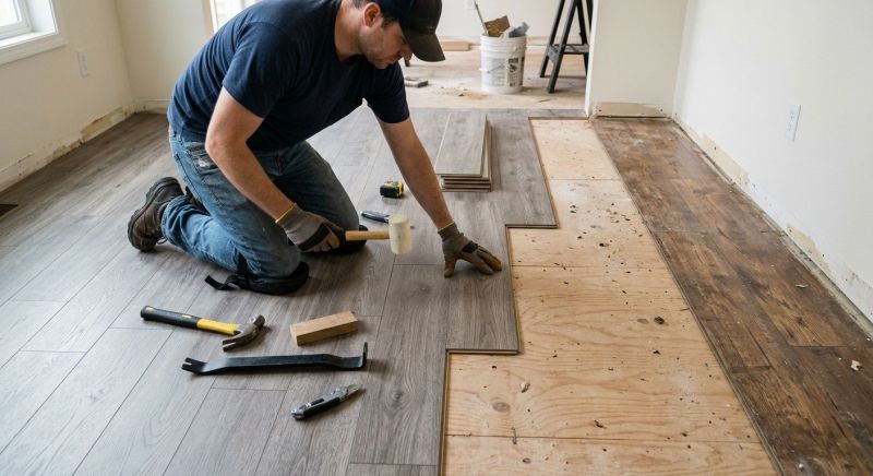Laminate Floor Replacement in Rootstown, OH