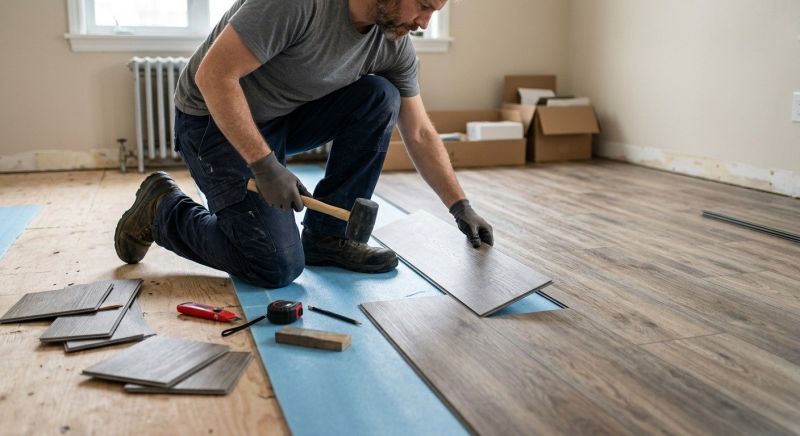 Linoleum Floor Installation in Girard, OH