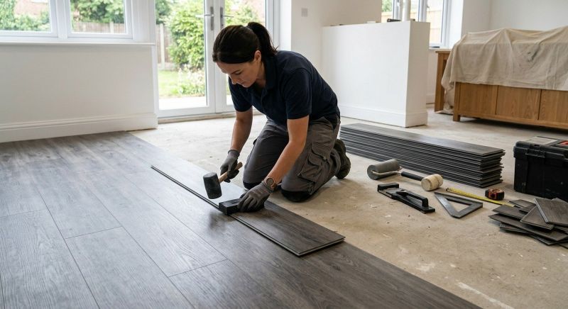 Lvt Flooring Installation in Campbell, OH