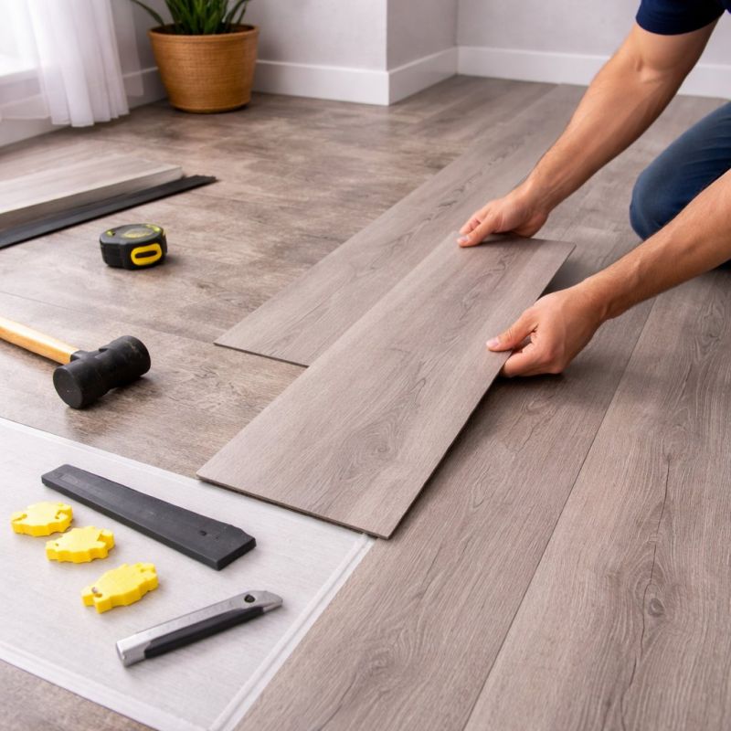 Lvt Flooring Installation in Canfield, OH