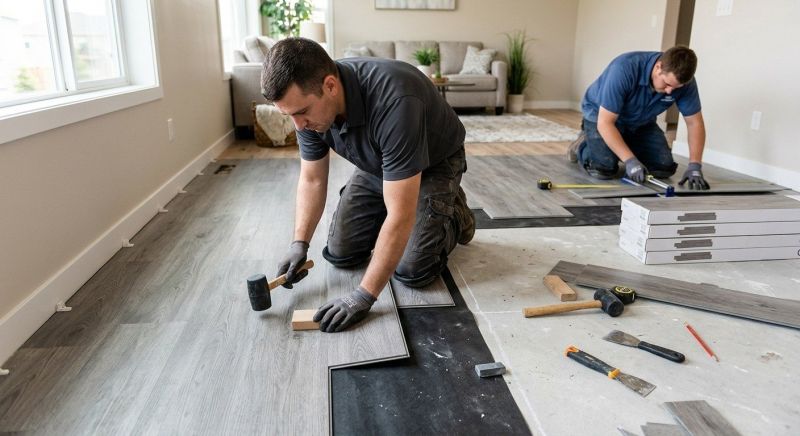Vinyl Flooring Installation in Vienna, OH