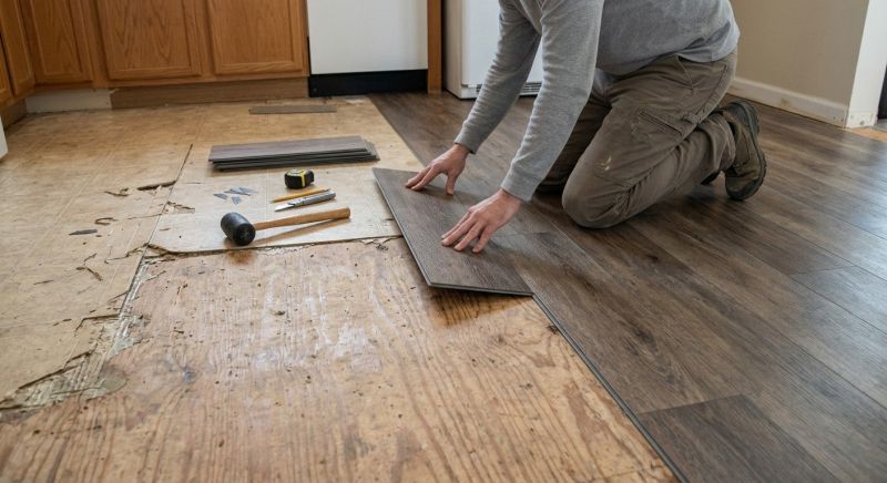 Vinyl Flooring Service in Warren, OH