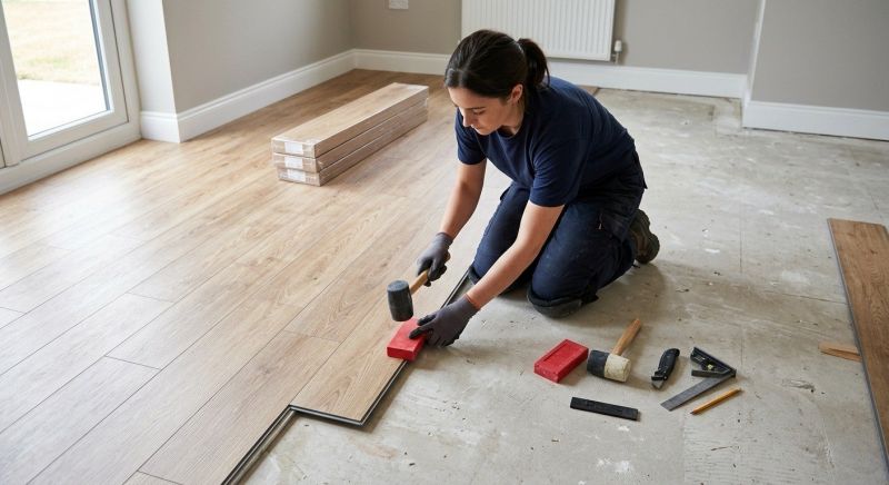 Vinyl Plank Floor Installation in Warren, OH