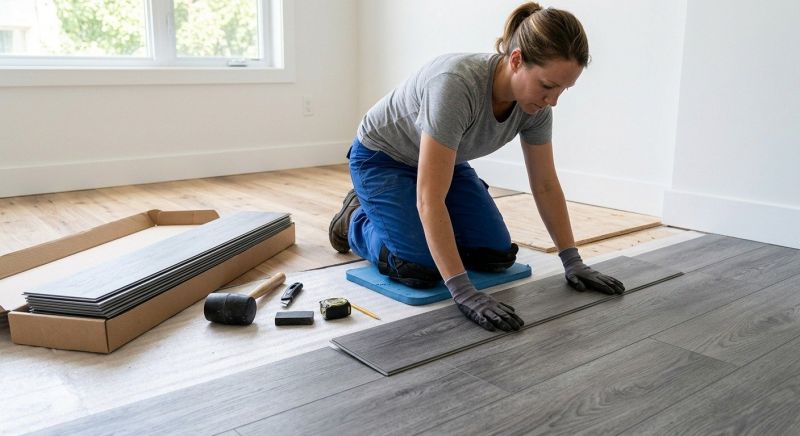 Vinyl Tile Installation in Warren, OH
